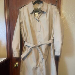 London Fog Classic Beige Trench Coat